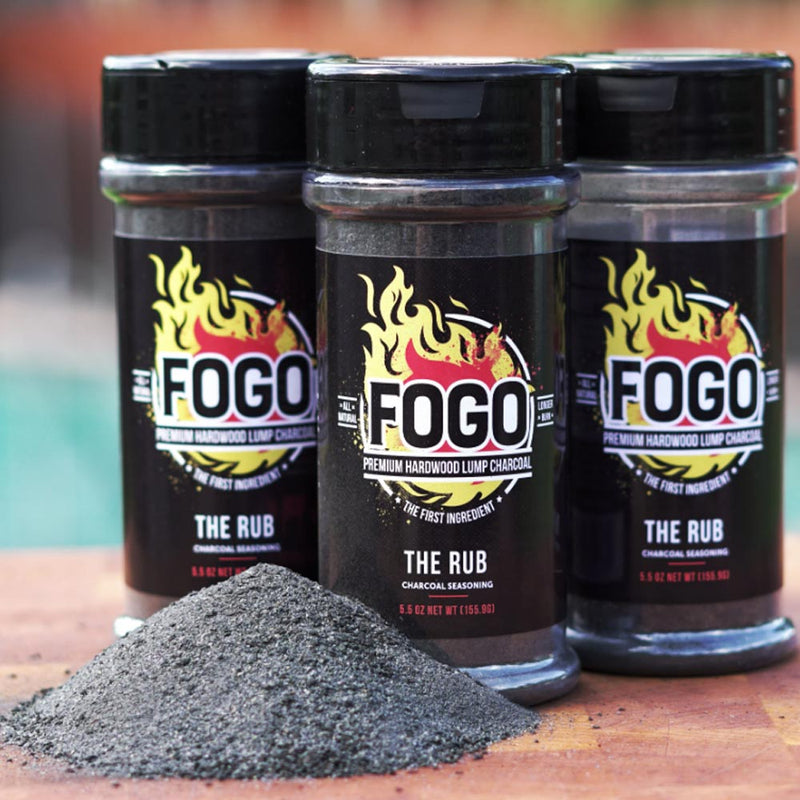 The FOGO Rub Essence of Charcoal Grilling Chicken Beef Pork 5.5 oz Bottle