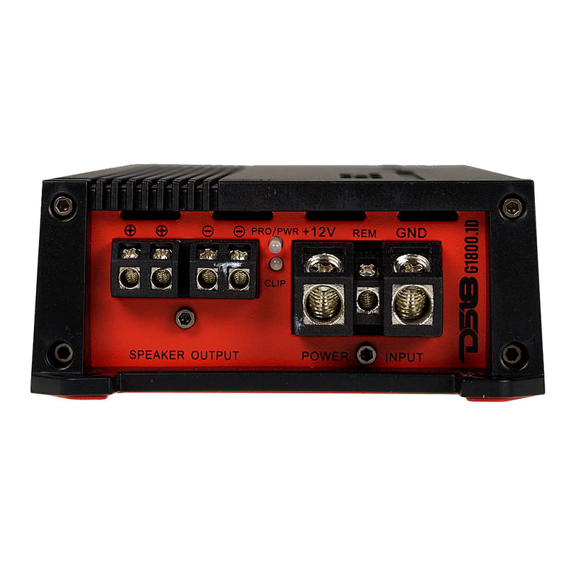DS18 Class D Monoblock 1-Channel Subwoofer Amplifier 1800 Total Watts G1800.1D