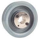 Masterdrive Cast Iron 5.5" Dual Groove Pulley Belt A Section 4L with 1-1/8" Sheave Bushing 2AK56H