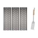 Yoder YS480/YS640 Direct Grill Grates with Spatula A90486