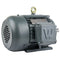 2 HP 3 Phase Electric Motor 1800 RPM 145T Frame TEFC 230/460V Premium Efficiency