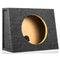 12" Subwoofer Box Sealed Slanted Truck Enclosure Single Sub RI Audio 3/4" MDF