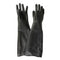 Trinco Neoprene Rubber Sand Blasting Work Gloves General Purpose Black GLH-45