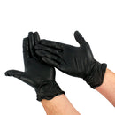 Nitrile Disposable Gloves Powder and Latex Free Food Grade Medium Box of 100