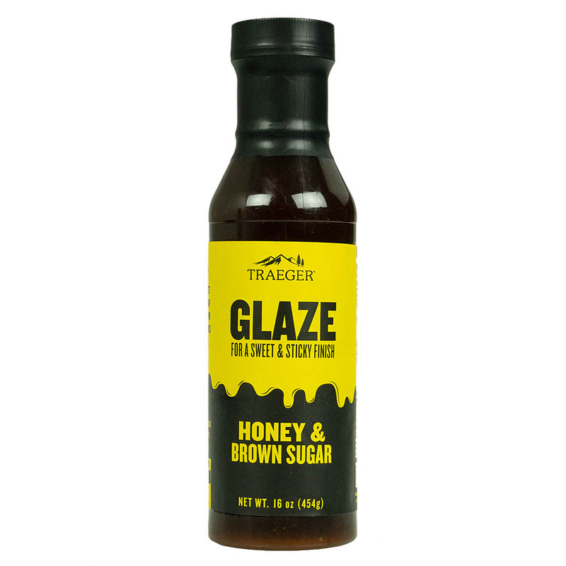 Traeger Honey & Brown Sugar Glaze Oh-So-Sticky Finishing Sauce 16oz Container