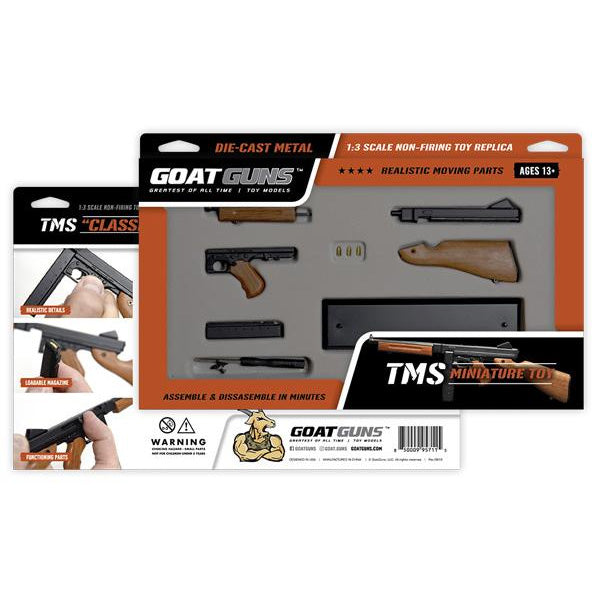 Goat Guns Mini TSMG M1A1 Model 1:3 Scale Miniature TMS Rifle Toy Display