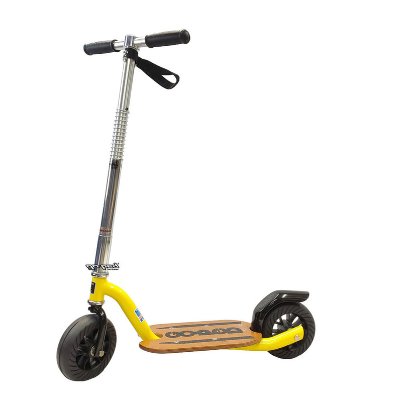 Go-Ped Grow-Ped For Younger Riders Yellow And Gloss Black Non