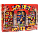 Kick Butt Spice Rub Set Chipotle Honey Hickory Montreal Steak Rubs Blends GS650