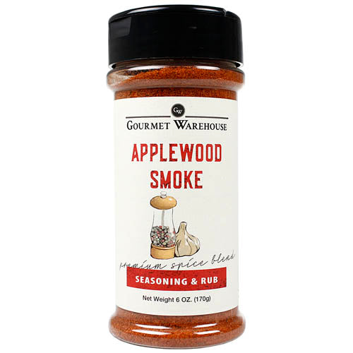 Gourmet Warehouse 6 Oz Applewood Smoke Seasoning & Rub Old West Flavor GW-ASSP