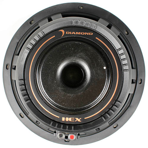 Diamond Audio 12" DVC Subwoofer 1200 Watts Max Power Dual 4 Ohm Hex Series H124