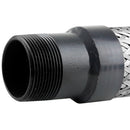 1.5" x 12" Stainless Steel Compressed Air Line Metal Flex Hose Compressor Tube