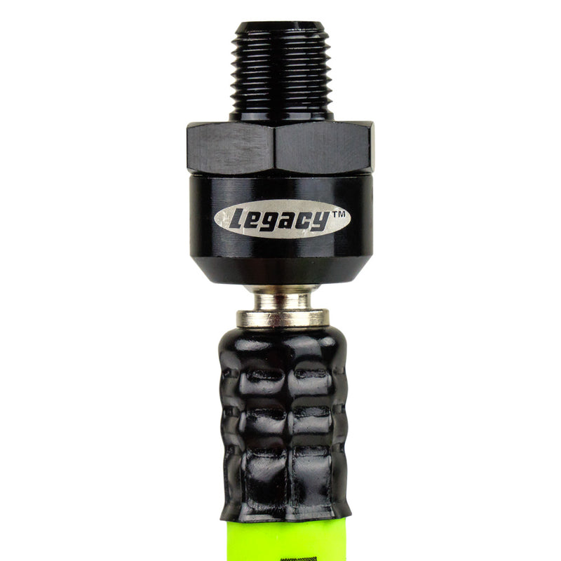 Flexzilla 3/8" x 2' FT Air Hose Whip With Ball Swivel 1/4" NPT HFZ37802YW2B