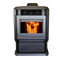 ComfortBilt HP61 Carbon Black Pellet Stove with Remote Control Traditional Style 50,000 BTU 3,000 sq. ft Home