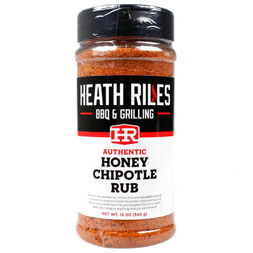 Heath Riles BBQ Authentic Honey Chipotle Rub 16 Oz Award Winning Championship