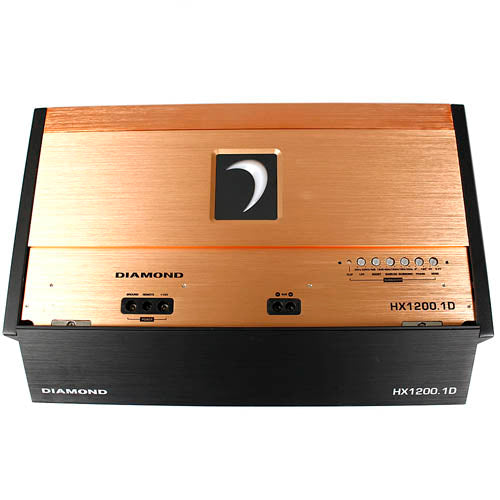 Diamond Audio 1 Channel Monoblock Digital Amplifier 1200W Max 1 Ohm HX1200.1D