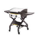 Halo Elite 2B Outdoor Propane Griddle 4-Zone 2-Burner W/ Bubble Level & Casters