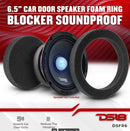 6.5" Car Door Speaker Foam Rings Blocker Soundproof Pair Car Audio DS18 DSFR6