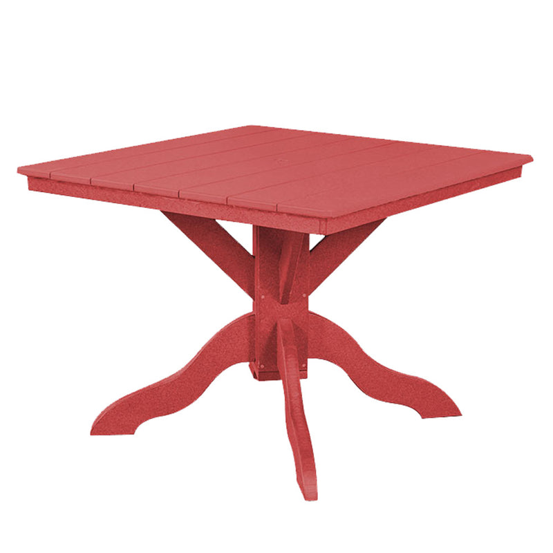 Kanyon Living Dining Height 42" Square Table  Deluxe Color