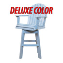 Kanyon Living Counter Height Swivel Chair with Deluxe Color Selection