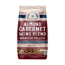 Almond Cabernet Cooking Pellets Red Wine Oak Blend Natural Knotty Wood 20lb Bag