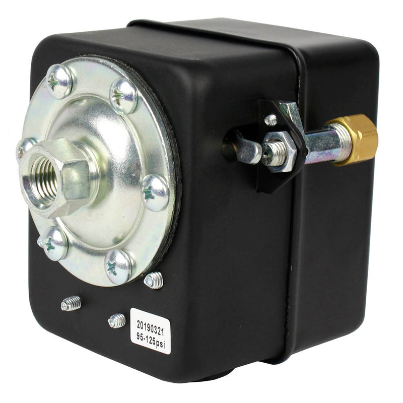 HD 22 Amp 105-135 PSI Air Compressor Pressure Switch Control All Metal Housing