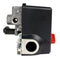 4 Port Air Compressor Pressure Switch Control Valve 140-175 PSI Import Style