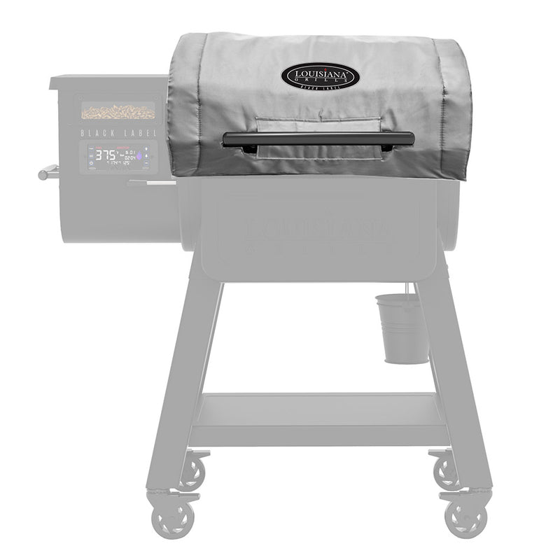 Louisiana Grills Insulated Thermal Blanket For LG800BL Black Label Gray 31962