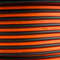 1 Ft Section True 12 Gauge AWG 100% OFC Copper Speaker Wire Orange Memphis Audio