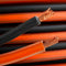 1 Ft Section True 12 Gauge AWG 100% OFC Copper Speaker Wire Orange Memphis Audio