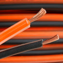 1 Ft Section True 16 Gauge AWG 100% OFC Copper Speaker Wire Orange Black Memphis