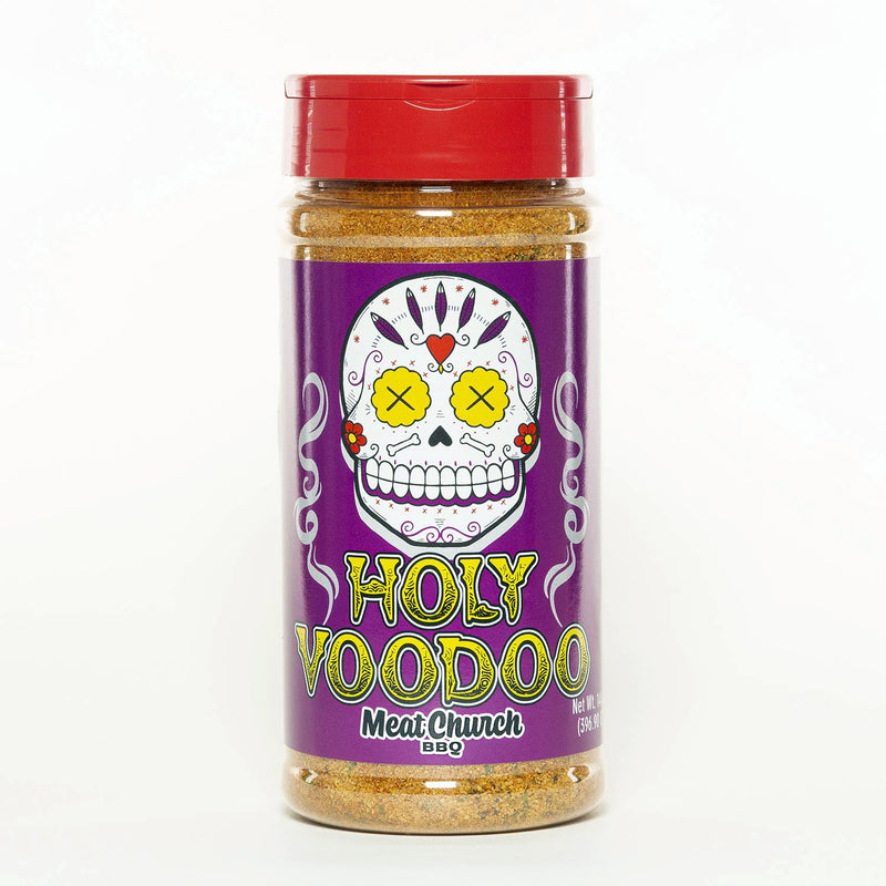 Meat Church Holy Voodoo BBQ Rub 14 oz. Bottle Gluten Free Cajun Style 59165
