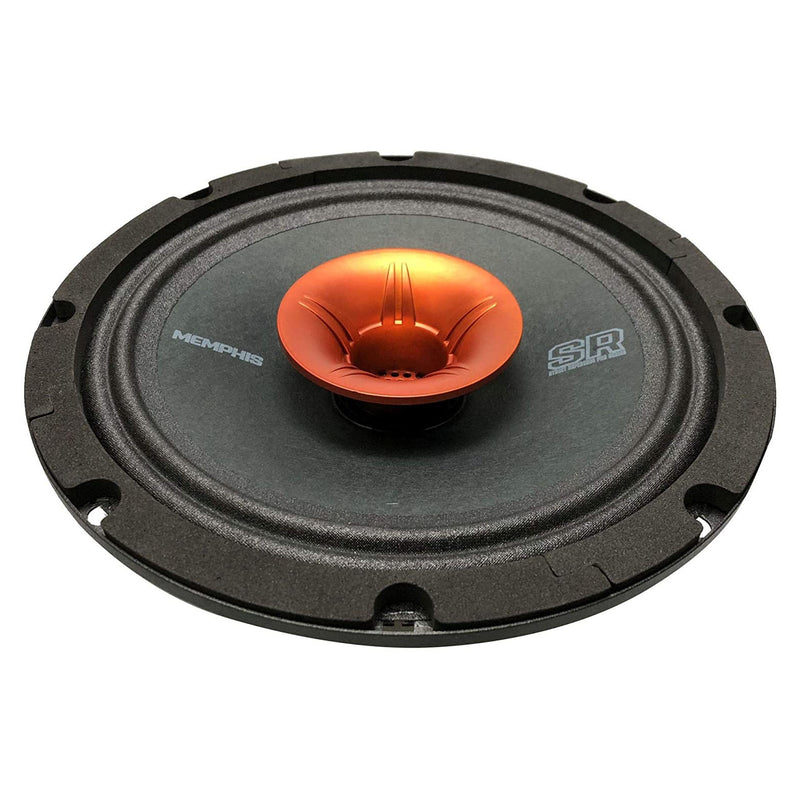 Memphis Audio 8" Pro Coaxial Speaker 350W Max 4 Ohm Street Reference SRXP82WT