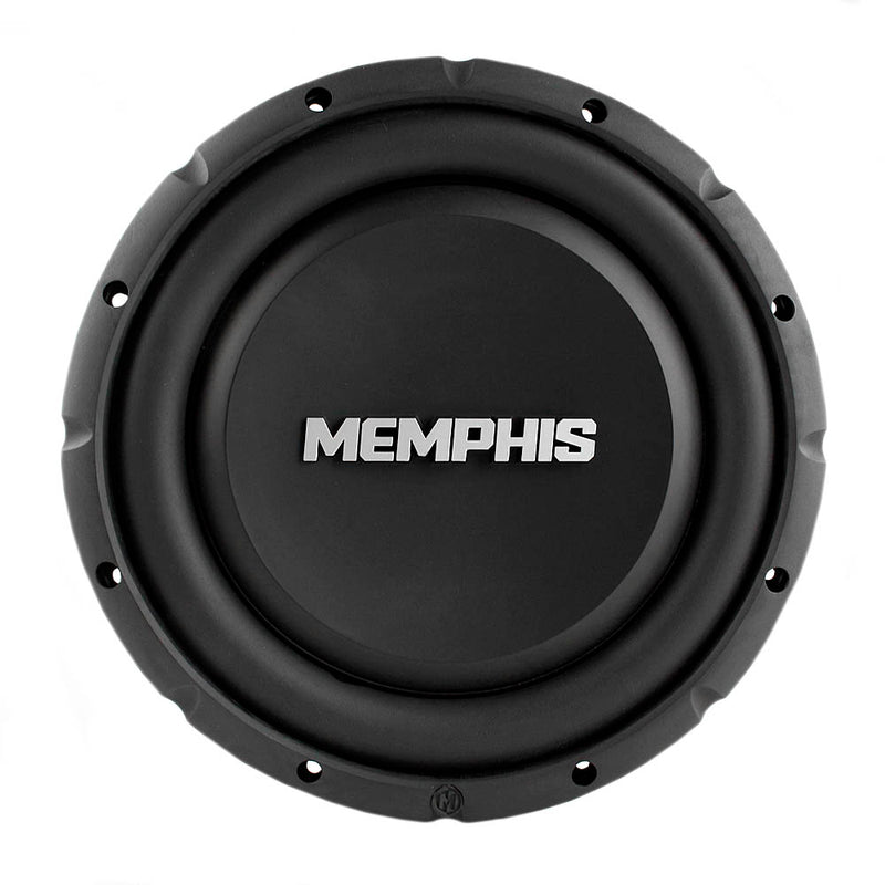 Memphis 10" Subwoofer Dual 4 Ohm Street Reference Shallow Slim 500 Watt SRXS1044