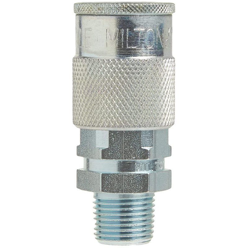 Milton H Style Coupler 3/8" Male NPT Kwick Change Coupler USA Made S-1836