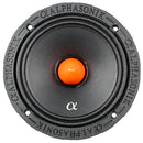 Alphasonik 6.5" Midrange Speakers 4 Ohm Neodymium Mayhem Series MPRO654 Pair