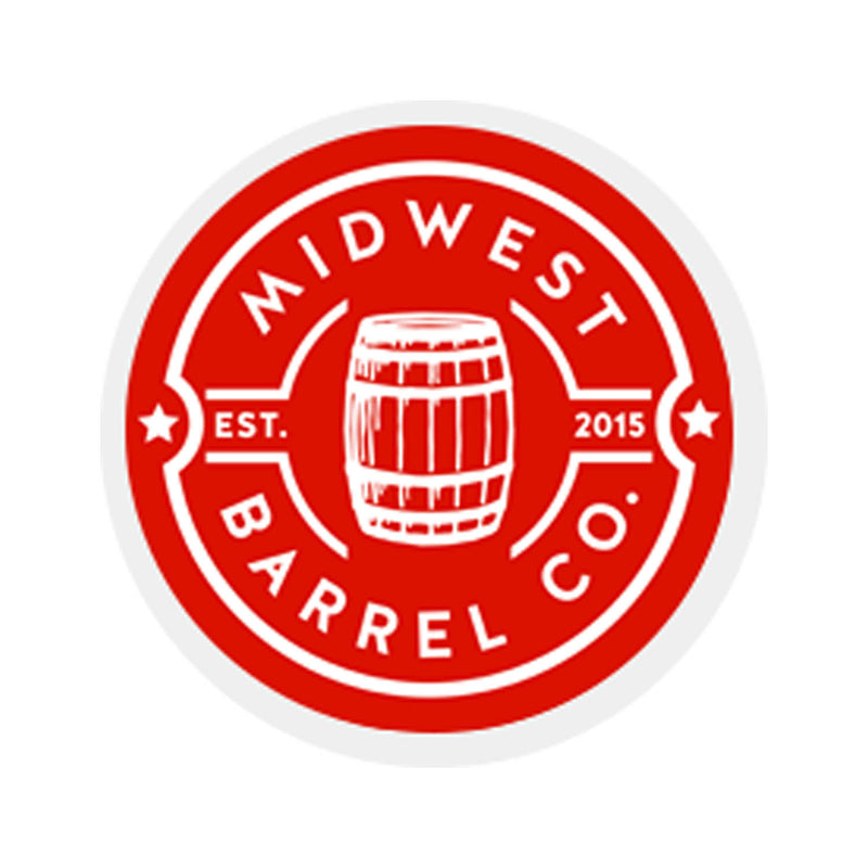Midwest Barrel Company Genuine Gin Barrel BBQ Smoking Wood Chunks