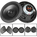 Memphis Audio 6.5" Coaxial Speakers Replacement Compatible with Harley Davidson