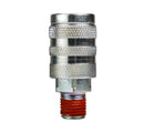 Industrial Interchange 1/4" Male NPT Steel Coupler