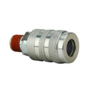 Industrial Interchange 1/4" Male NPT Steel Coupler