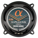 Alphasonik 5.25" 2 Way Full Range Speakers 150 Watts Max Neuron Series NS52 Pair