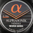 Alphasonik 6x9" 3 Way Full Range Speakers 210W Max 3 Ohm Neuron Series NS693