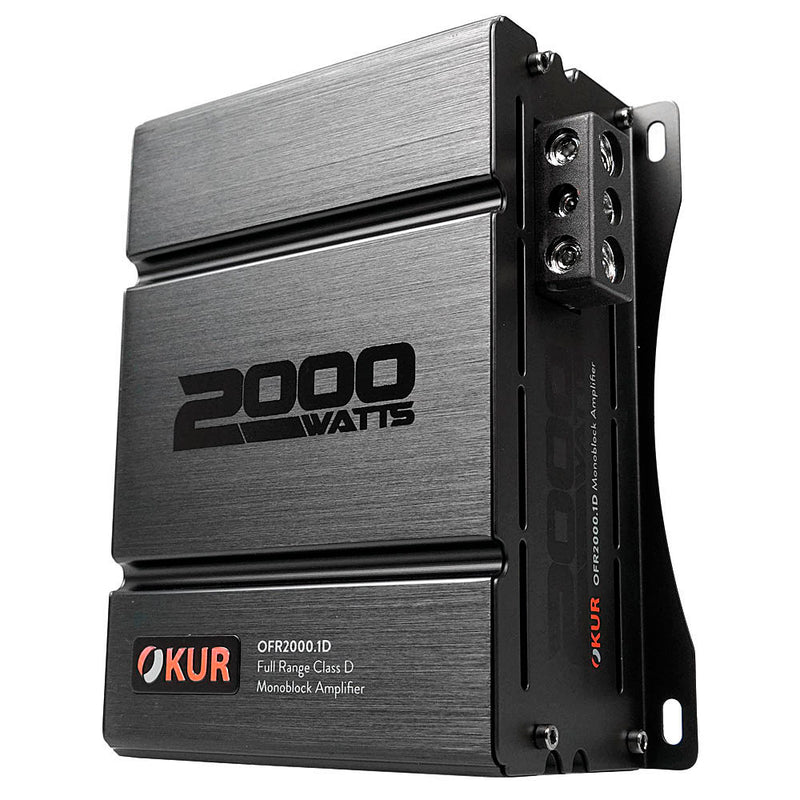 OKUR Full Range Monobloock Amplifier 2000 Watts Max 1 Ohm Class D OFR2000.1D