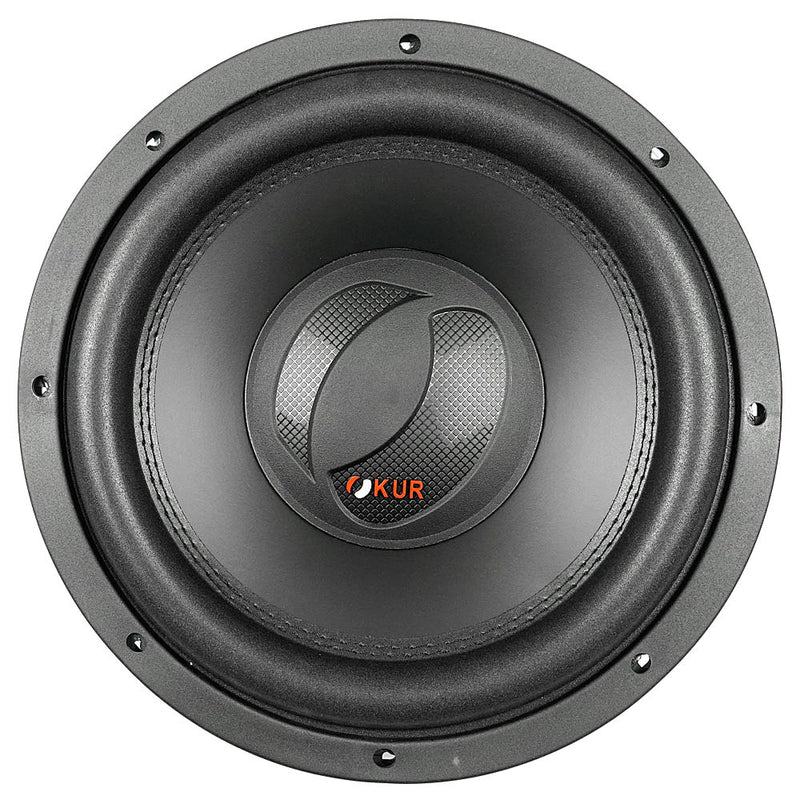 OKUR 12" Subwoofer 1500 Watts Max Dual 4 Ohm DVC Double Stitched OW12 Single