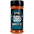 Burnt Finger Barbecue Smokey KC Kansas City 5.8 oz. Bottle Award Winning Dry Rub