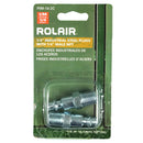 1/4" Industrial I/M Style Steel Plug with 1/4" Male NPT Thread Pair Rolair PIM-14-2C
