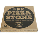 Portable Kitchens PK Pizza Stone 14" Round Diameter Oven Grills BBQ Gray PK99070