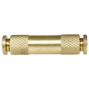 1/4" Brass Push Lock Union Connector Quick Push-In Connect and Disconnect PP62C