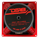 DS18 PRO-X6.4MSQ 6.5" x 6.5" 500 Watt 4 Ohm Black Square Midrange Loudspeaker