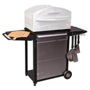 Camp Chef Patio Cart Outdoor Kitchen & Italia Artisan Pizza Oven Cart PZCART