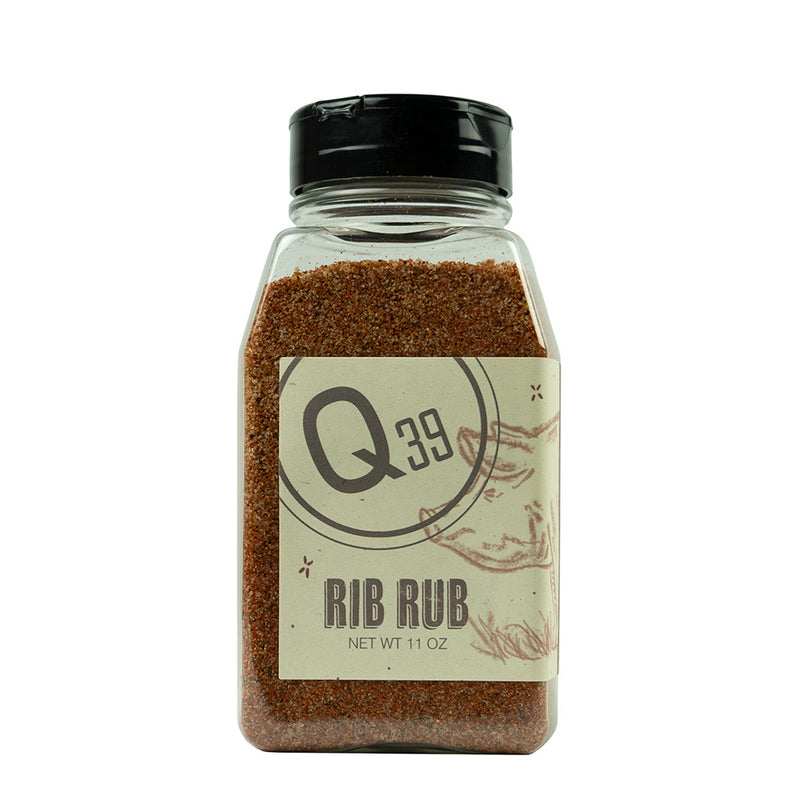 Q39 Rib Rub A Sweet Flavor Rub With Spices For Flavor No MSG Gluten Free 11 oz